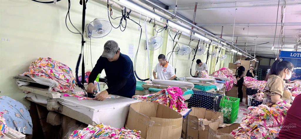 Cho thuê hoặc sang nhượng xưởng may hoạt động ngay võ văn vân, vĩnh lộc, tp hcm