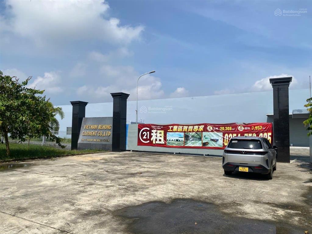 Cho thuê nhà xưởng kcn thành thành công tây ninh diện tích hơn 20.000m²