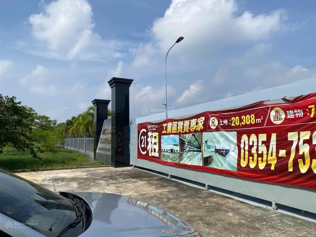 Cho thuê nhà xưởng kcn thành thành công tây ninh diện tích hơn 20.000m²