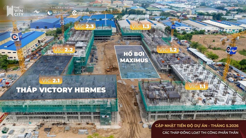 Suất nội bộ cdt 3 căn 1p+và 2p2wc ngay aoen bình tân của dự án the win city ck cao tặng nội thất
