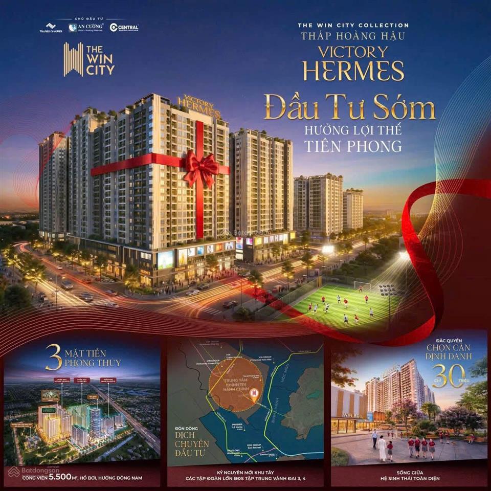 Suất nội bộ cdt 3 căn 1p+và 2p2wc ngay aoen bình tân của dự án the win city ck cao tặng nội thất