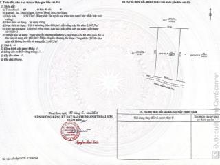 Bán đất tại thị trấn núi sập, thoại sơn, an giang, 8.200 m2 mặt tiền 94m.  0913 121 ***