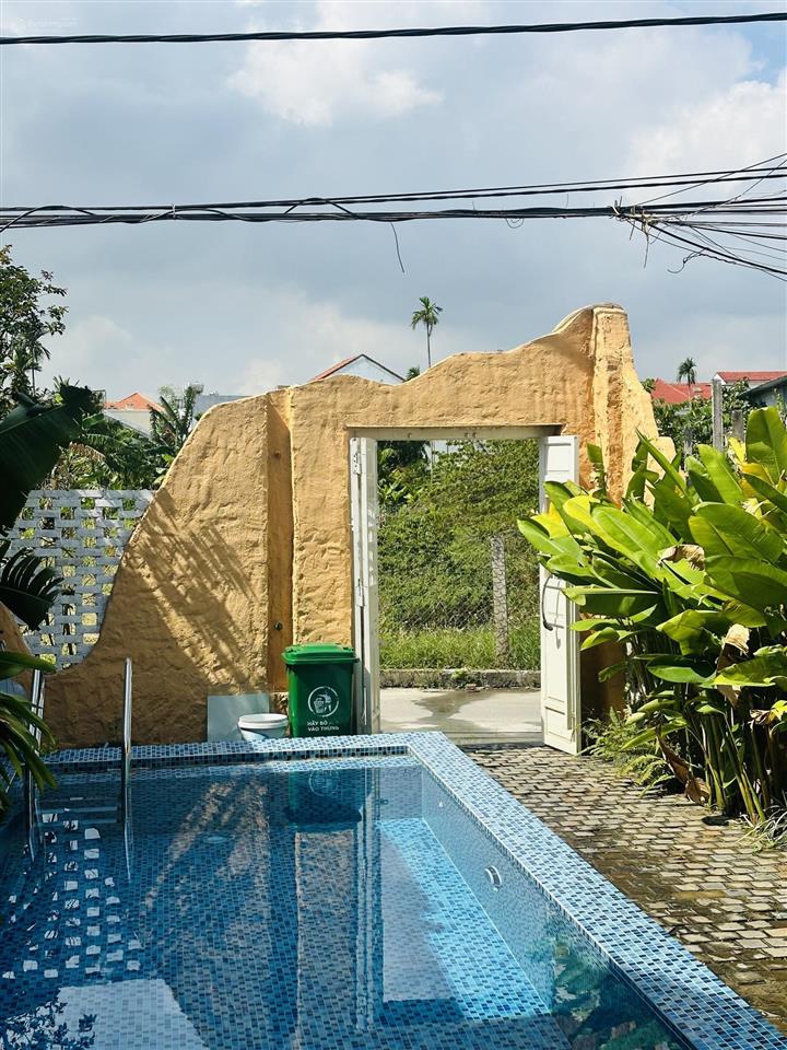 Chào bán căn villa hồ bơi view lúa toàn cảnh hội an cách phố cổ chỉ 1km