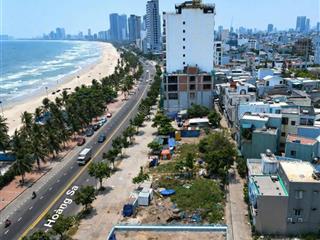 Cho thuê lô đất vàng 3 mặt tiền view trực diện biển mỹ khê  trục đường biển võ nguyên giáp