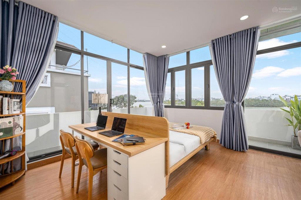Cho thuê nguyên căn villa hồ bơi  view sông hàn  mặt tiền khu nam việt á  dòng tiền 150tr/th
