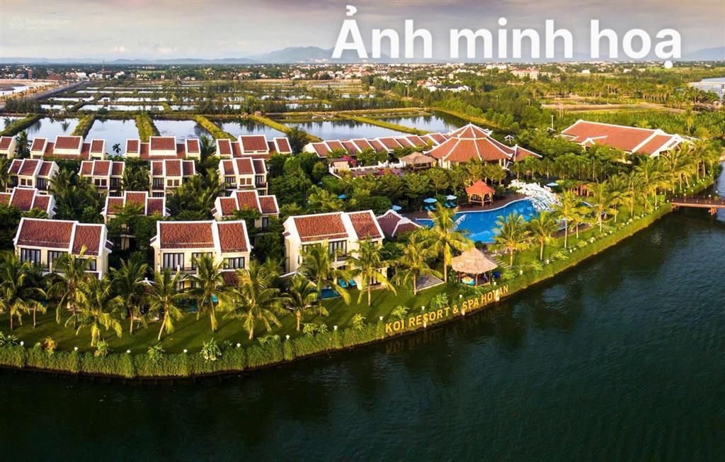 Siêu phẩm resort sinh thái rừng dừa 4 sao tại hội an  quỹ đất 6.000m²  tài sản dòng tiền hiếm có