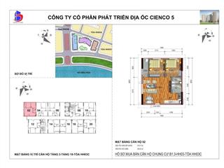 Bán Căn Hộ Góc Siêu Đẹp HH03C khu B1.3 Khu Đô Thị Thanh Hà Cienco 5 – View Hồ Điều Hòa Cực Thoáng