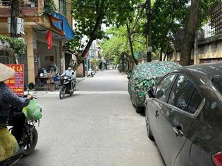 Bán 50m đất p/l ô tô ngõ thông khu b đai học mỏ, hv cảnh sát, cổ nhuế, btl  mt 6.2m  giá 8.2 tỷ