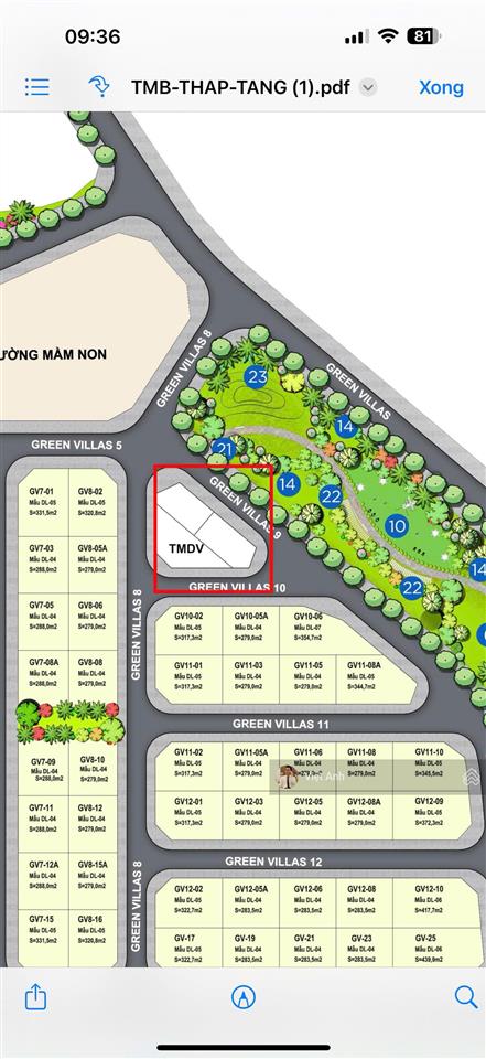 Chính thức bán 03 căn biệt thự thương mại dịch vụ, giá 29 tỷ