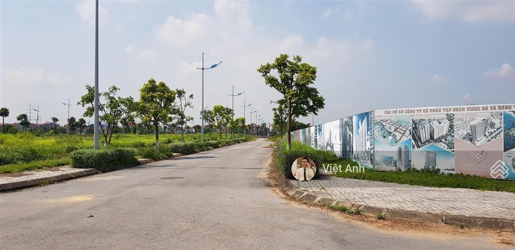 Bán đất nền bt tại khu đô thị diamond park new, mặt đường chính 17,5m