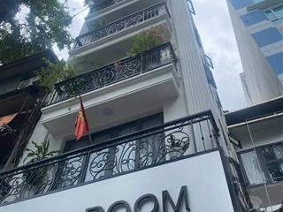 Bán nhà mặt phố Lò Đúc, 75m2, 6 tầng thang máy, mặt tiền gần 5m, 69.5 tỉ, vỉa hè, kinh