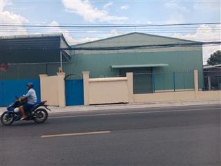 Cho thuê kho xưởng 2.500 m2 giá 60 triệu / phường 5 thành phố tân an long an
