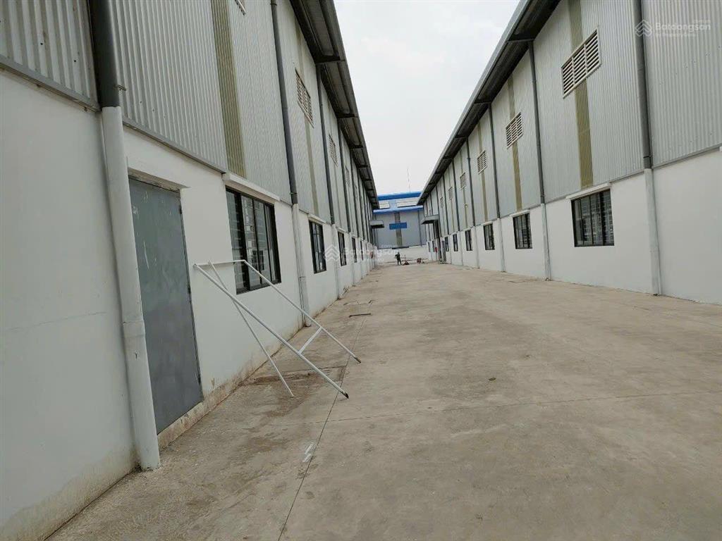 Cho thuê kho xưởng 2.800 m2 giá 90 nghìn đ/m2 trong khu công nghiệp hải sơn đức hòa long an