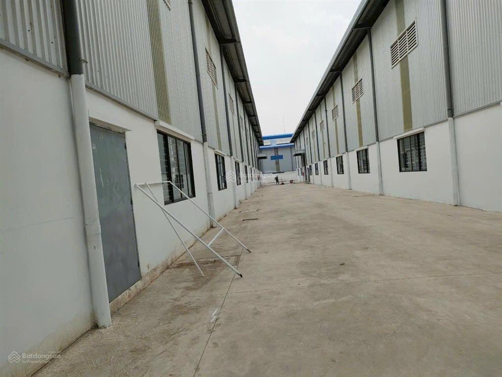 Cho thuê kho xưởng 2.800 m2 giá 90 nghìn đ/m2 trong khu công nghiệp hải sơn đức hòa long an