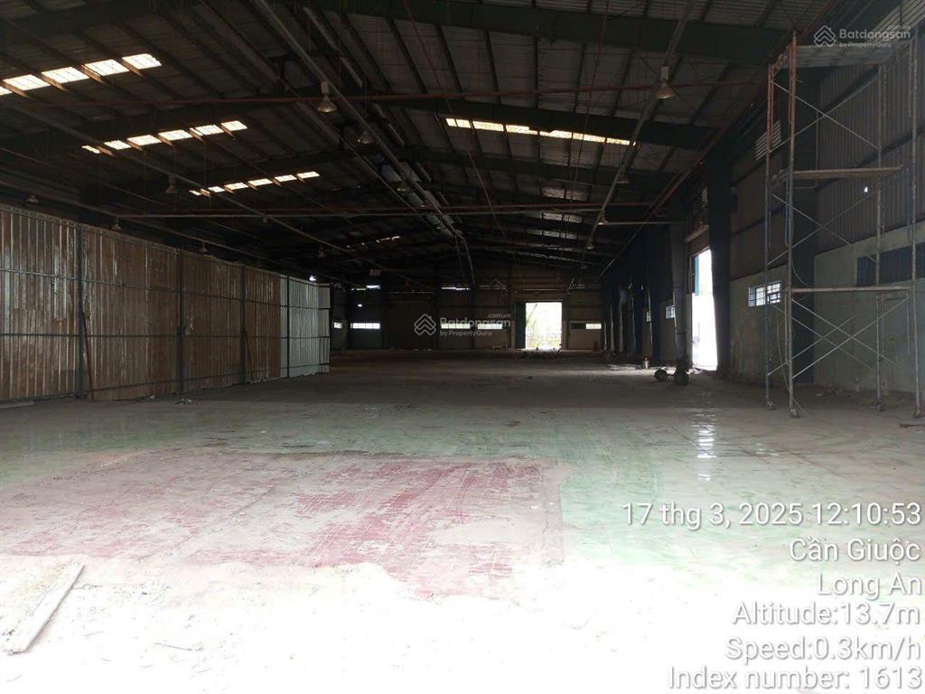 Cho thuê kho xưởng 672 m2 giá 85 triệu / trong khu công nghiệp tân kim xã tân kim cần giuộc long an