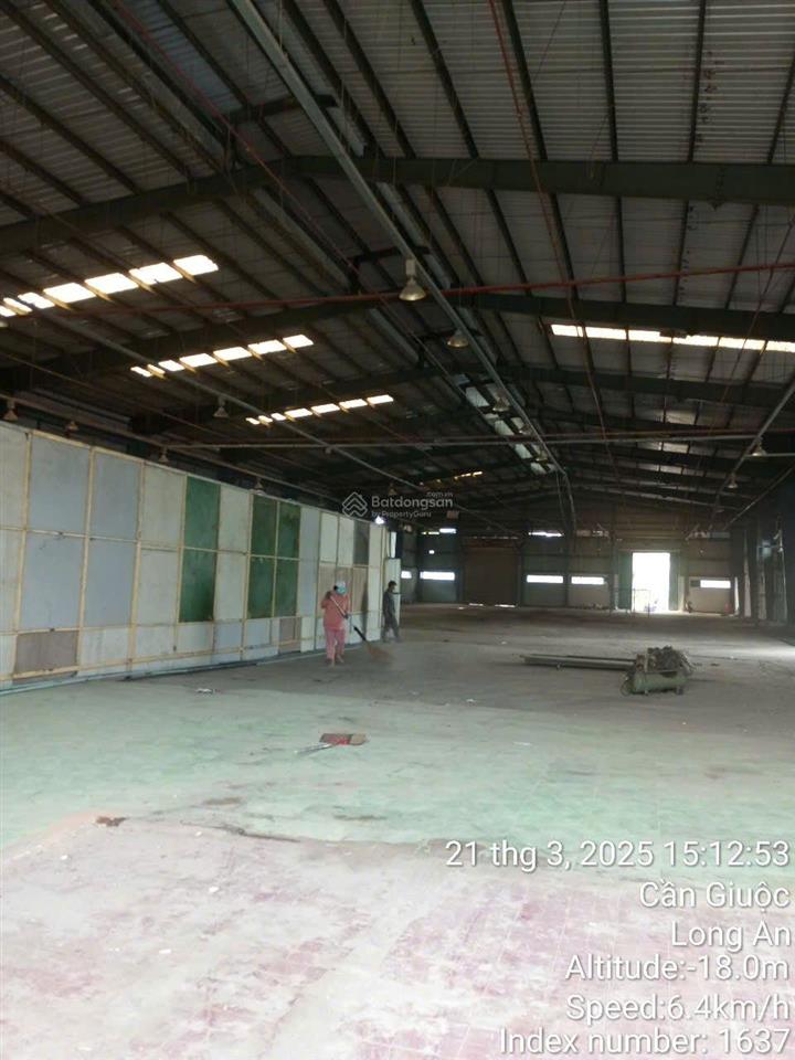 Cho thuê kho xưởng 672 m2 giá 85 triệu / trong khu công nghiệp tân kim xã tân kim cần giuộc long an