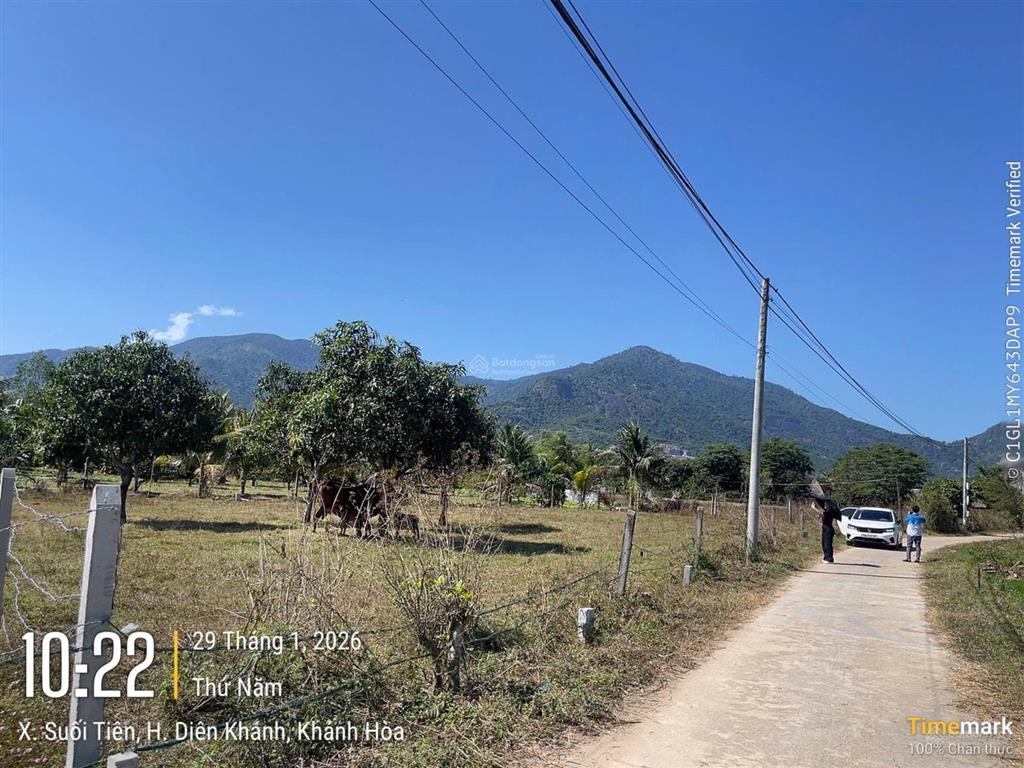 Bán lô đất suối tiên (suối hiệp), cách hương lộ 39 chỉ 100m, giá đầu tư. dt 186m2