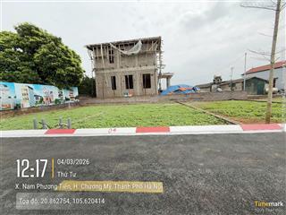 Giá cạnh tranh vị trí đẹp nhất chương mỹ chỉ 19.5tr/m2 sẵn sổ, dân cư sầm uất