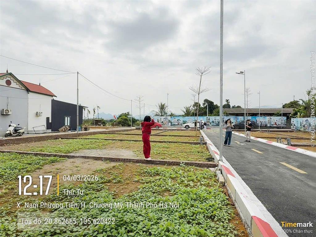Chính chủ tôi cần bán 82m2 thổ cư chương mỹ trục chính thôn, ngay ga metro số 12 chỉ hơn 1 tỷ