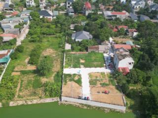 Bán 89m2 đất view hồ tự nhiên xuân mai, khu dân cư đông đúc quanh các trường đh giá 890tr