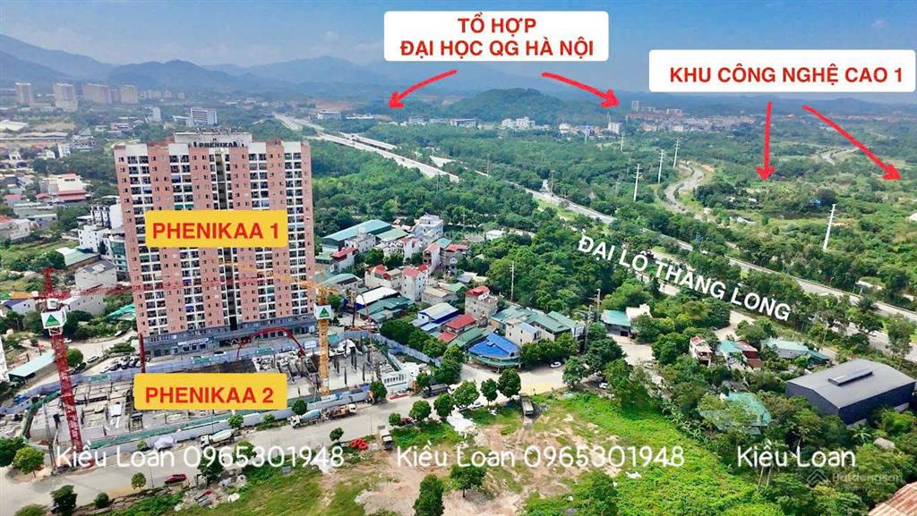 Bán căn 2pn chung cư phenikaa cách mỹ đình chỉ 20ph  ngay lõi kđt hoà lạc ngày metro