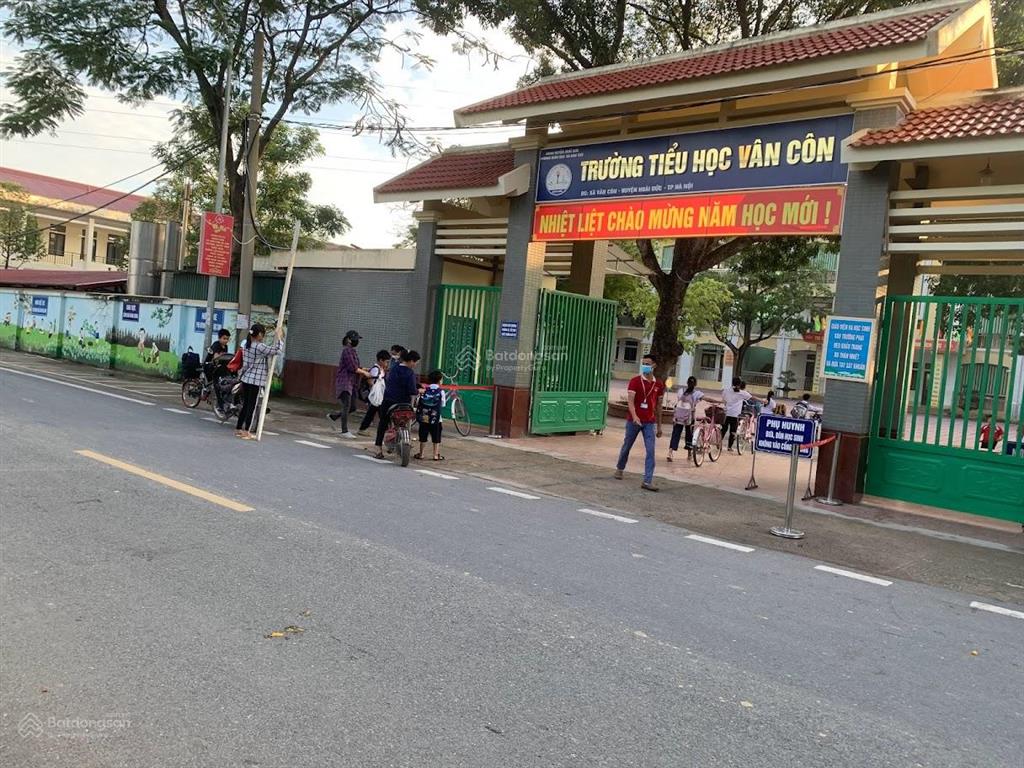 Chính chủ bán 54m2 đất tái định cư quyết tiến 3, vân côn, hoài đức. đường 9m, vỉa hè 2 mét.