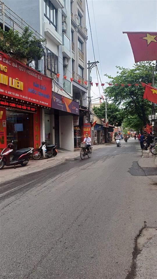 Bán nhà mặt phố xuân đỉnh 6 tầng x 125m2 lô góc 2 mặt tiền, giá 38.5 tỷ