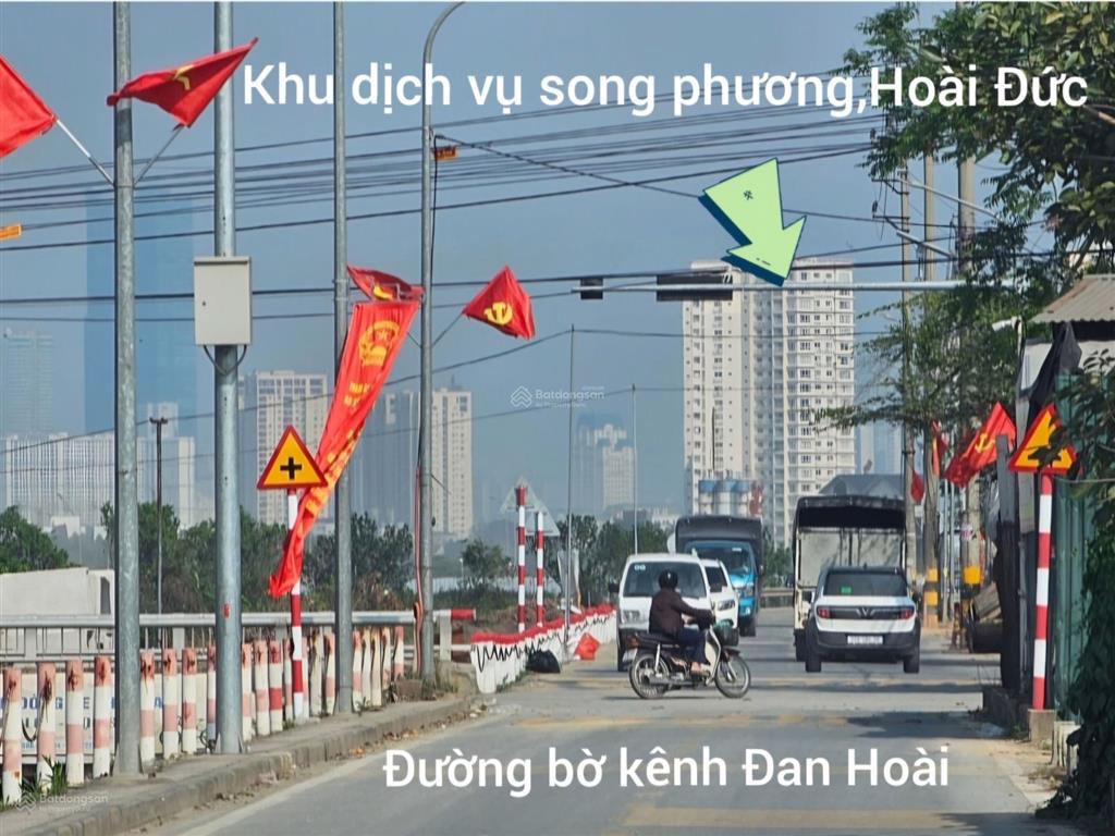Chỉ tầm 6 tỷ các bác đã sở hữu ngay được 1 lô siêu phẩm đất dịch vụ song phương,hoài đức,hà nội