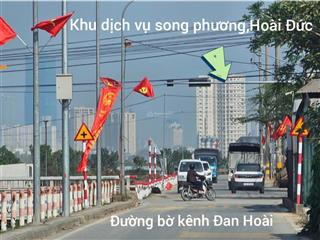 Chỉ tầm 6 tỷ các bác đã sở hữu ngay được 1 lô siêu phẩm đất dịch vụ song phương,hoài đức,hà nội