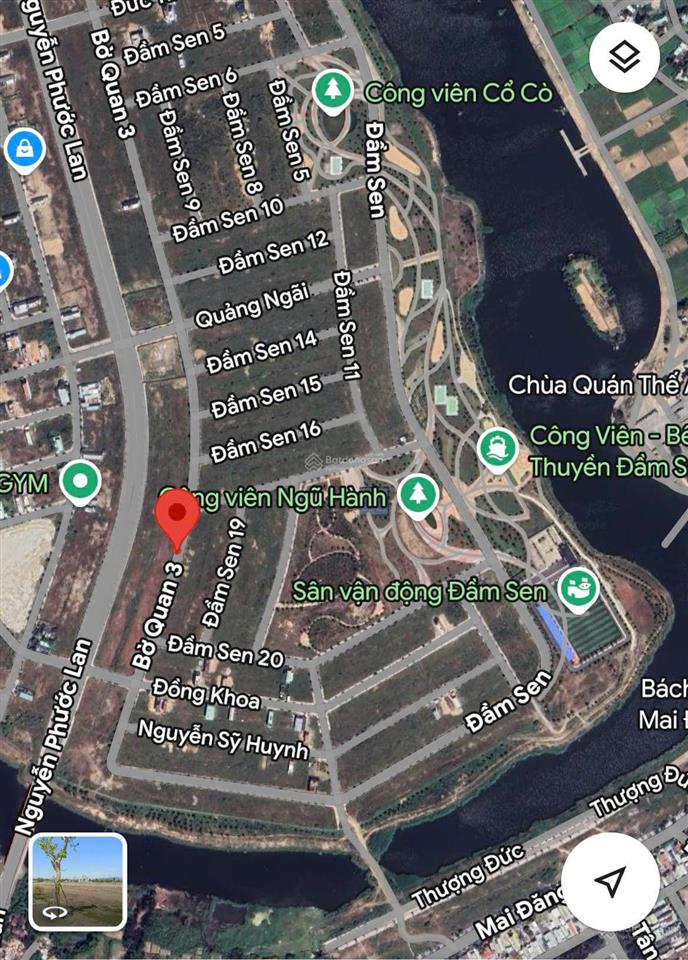 Cần tiền bán lô đất siêu rẻ đường anh đức, đẹp nhất khu đầm sen, nam hoà xuân, đà nẵng