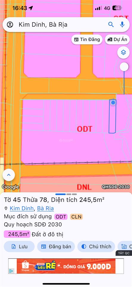 Chính chủ cần miếng đất kim hải kim dinh siêu đẹp giá rẻ