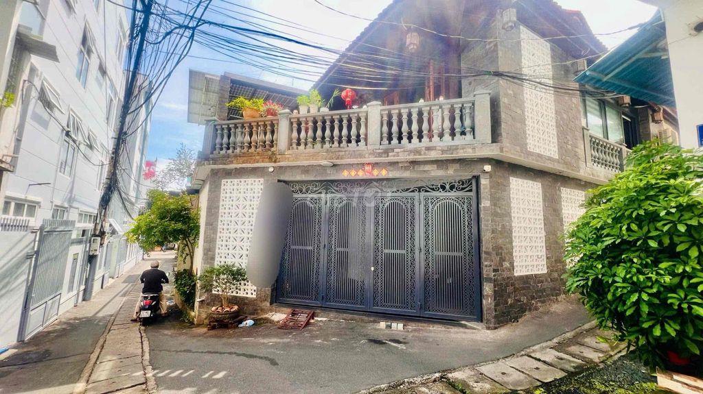 BÁN NHÀ BT MINI GÓC 2 MẶT HẺM NGAY CẠNH BỜ HỒ CÔNG VIÊN VÕ THỊ SÁU