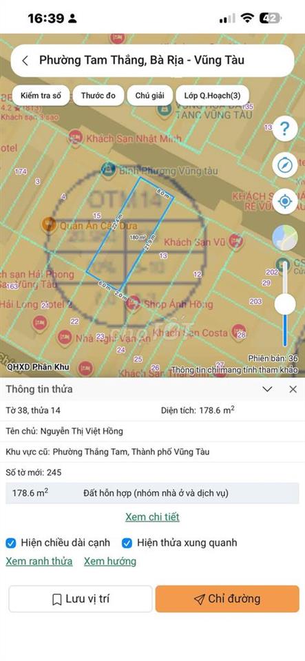 🔥 BÁN ĐẤT MẶT TIỀN PHAN VĂN TRỊ – BÃI SAU THÙY VÂN, VŨNG TÀU 🔥