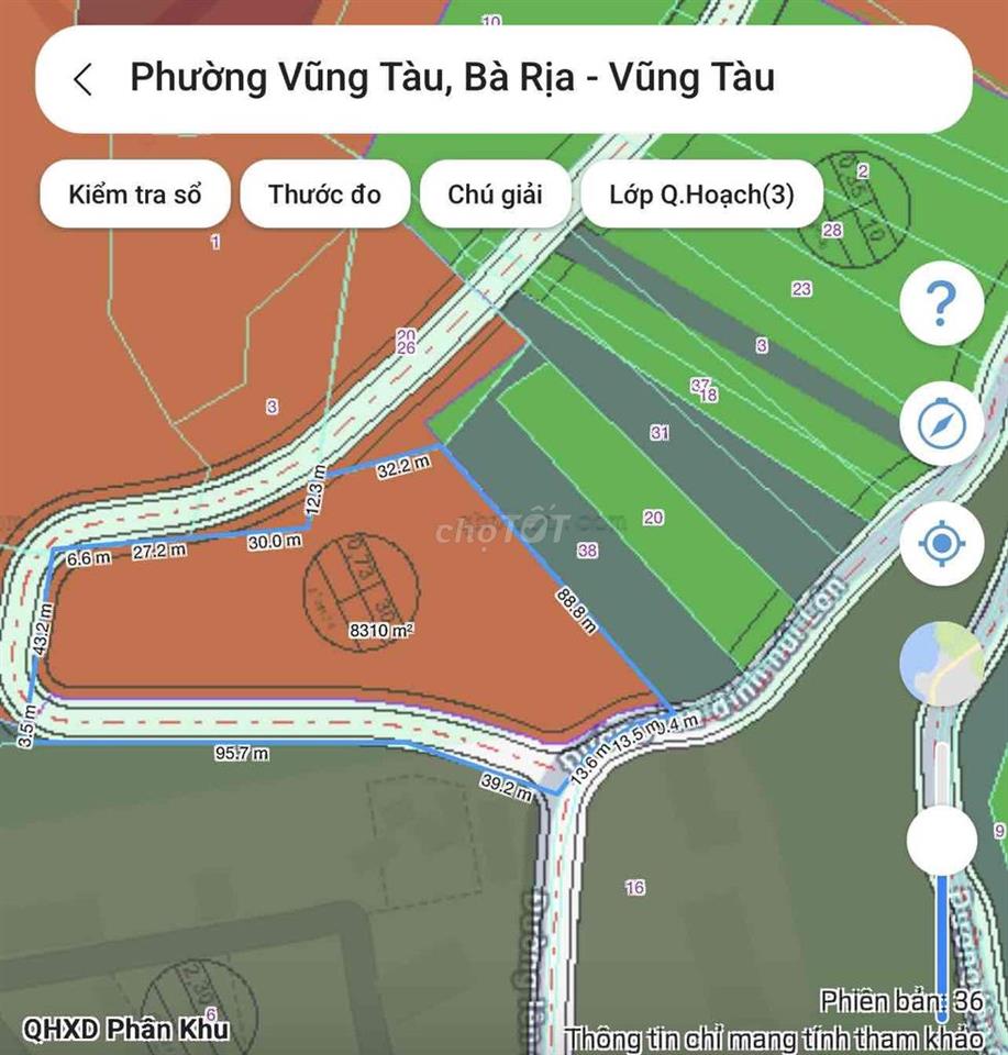 Bán đất mặt tiền Viba - View biển - Đất đẹp bằng phẳng dễ xây dựng