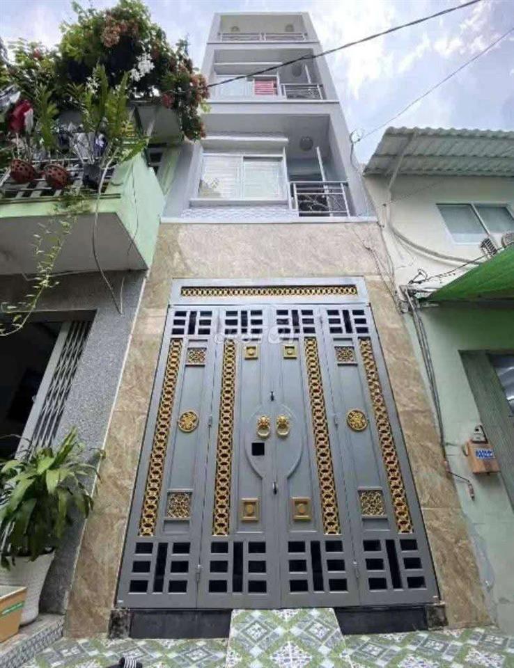 Nhà KDC Bình Phú 3x10 1 trệt 2 lầu 1T 4PN