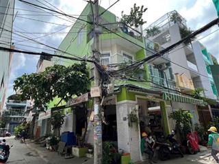 Góc 2 MT cư xá Phú Lâm D 4x15.5 3 tầng