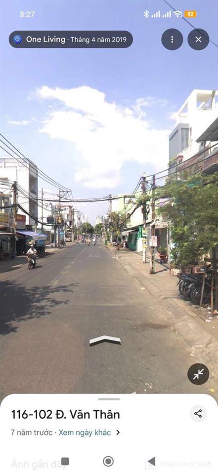 mặt tiền kinh doanh đường Văn Thân 4x14 1 trệt 1 lầu