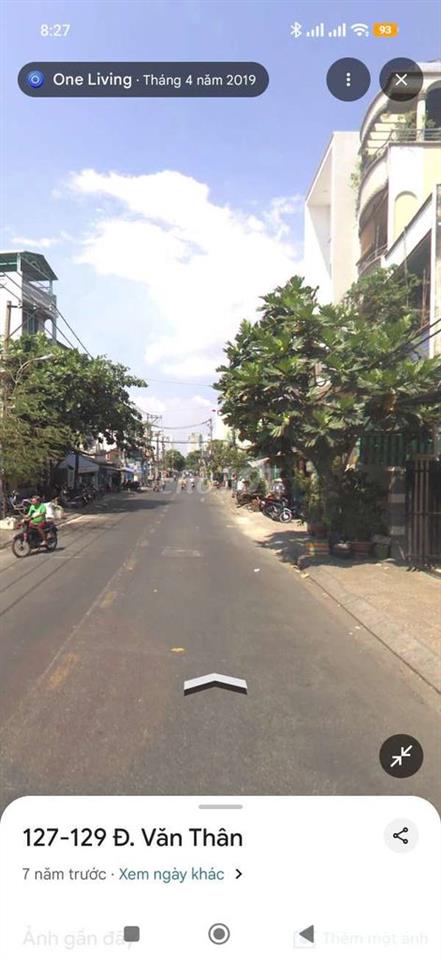 mặt tiền kinh doanh đường Văn Thân 4x14 1 trệt 1 lầu