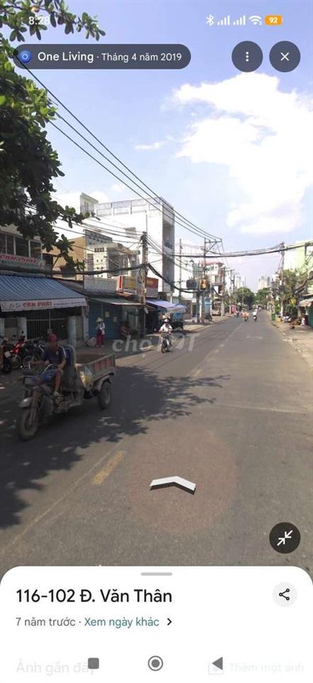 mặt tiền kinh doanh đường Văn Thân 4x14 1 trệt 1 lầu