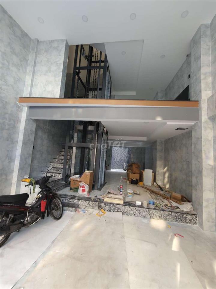Nhà mới xây Cư xá Phú Lâm B 6.5x16 6 tầng có thang máy