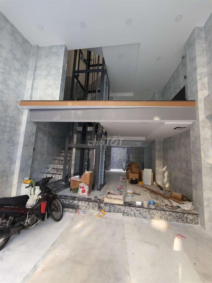 Nhà mới xây Cư xá Phú Lâm B 6.5x16 6 tầng có thang máy