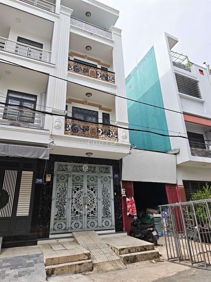 Nhà mới xây KDC Bình Phú 4x18 1 trệt 3 lầu