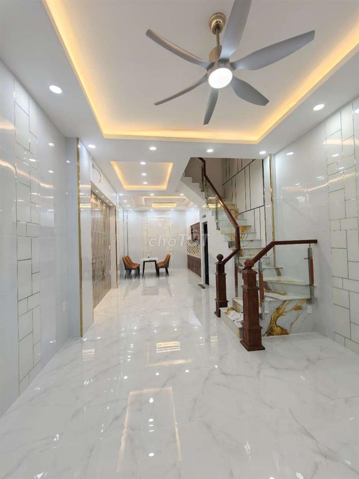 Nhà mới xây hẻm 6m An dương Vương sát Võ Văn Kiệt