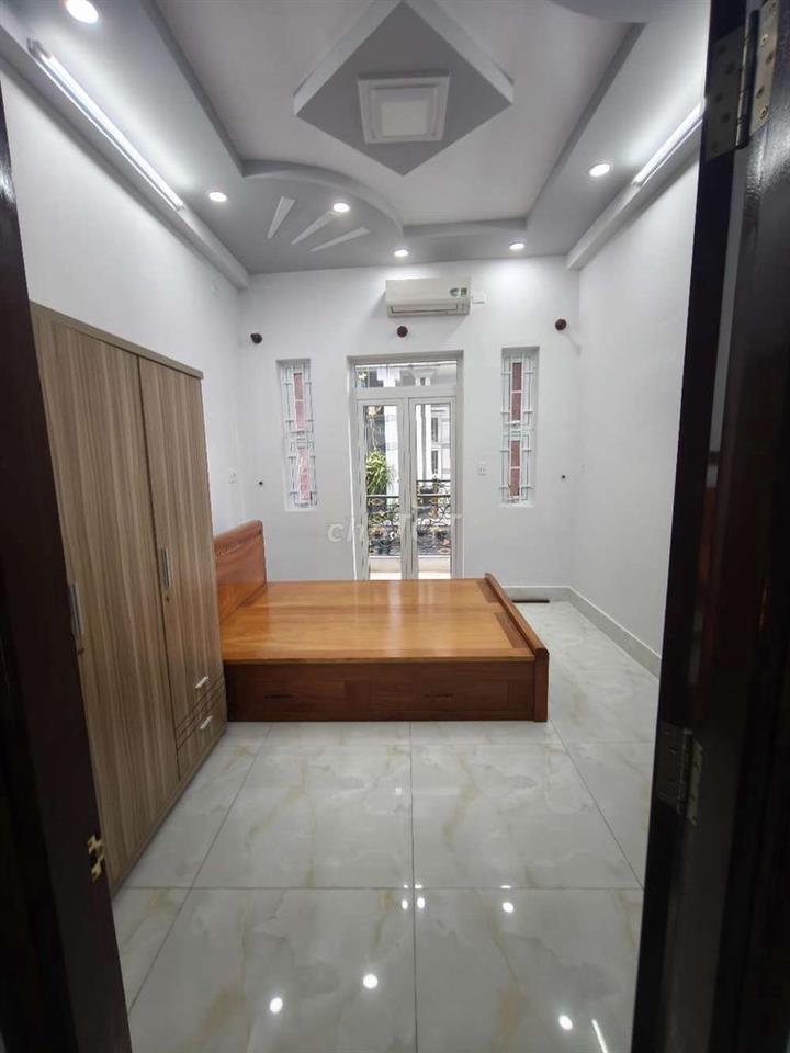 Nhà mới đón tết 3.8x15 2 lầu 1 T 4PN full nội thất