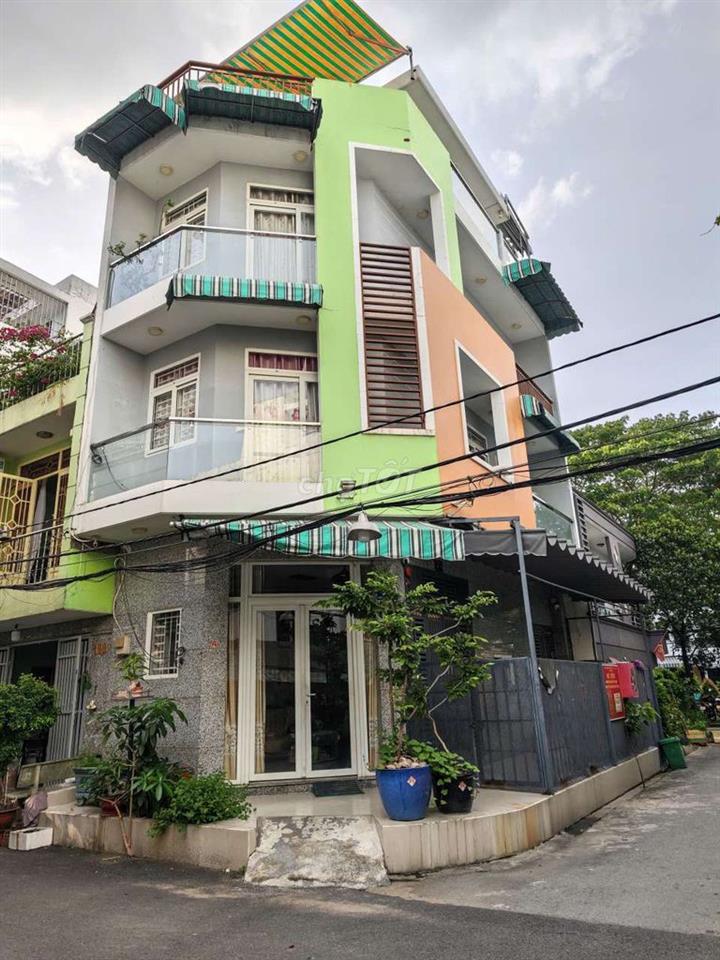 góc 2 MT KDC Bình Phú 4x10 1 trệt 3 lầu