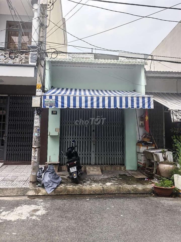 Mặt tiền 10 đường 80 4x15 1 trệt 1 lửng 3PN