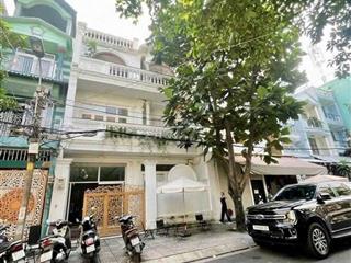 biệt thự KDC Bình Phú sát metro 8x20 1 trệt 2 lầu 1T