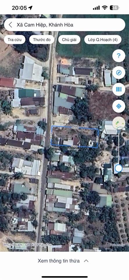 Cam tân giá đầu tư, lô đất đẹp tiềm năng, mặt tiền đường nhựa 10m, ngang 18m rất đẹp.  0935 763 ***