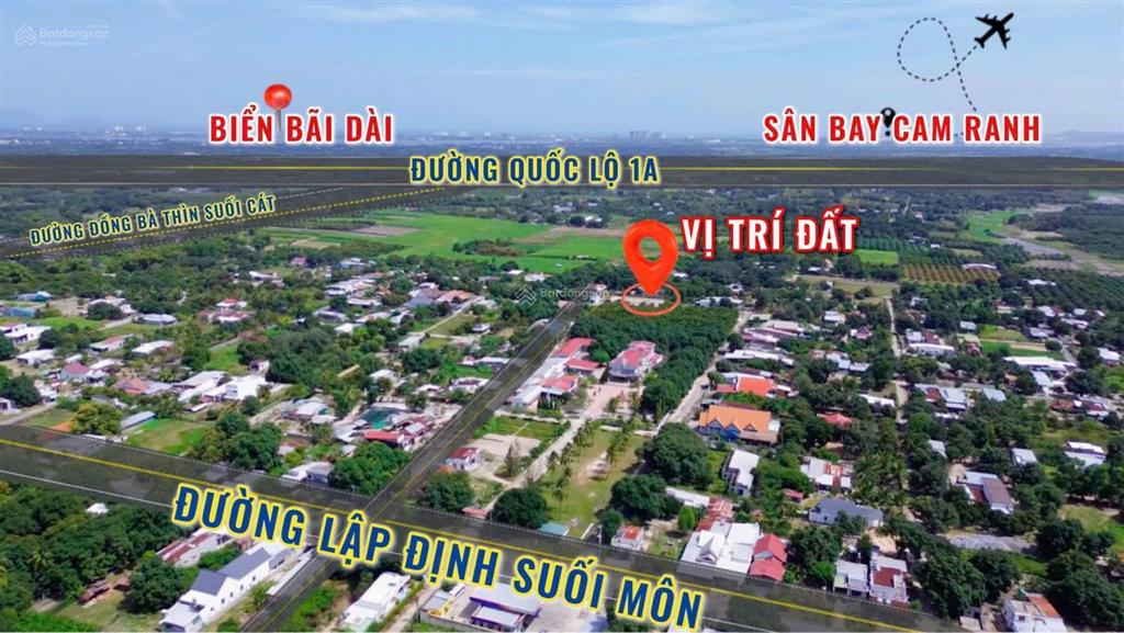 Chủ cần bán nhanh lô đất thổ cư thuộc xã cam lâm, đất an toàn đường 8m.  0935 763 ***
