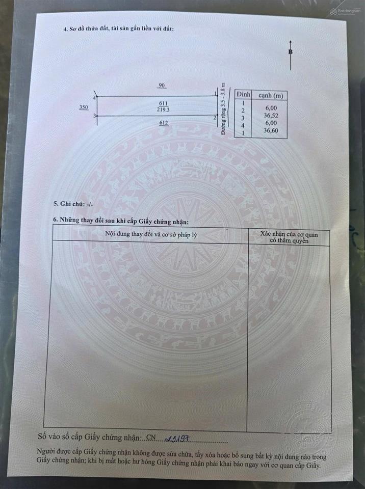 Chủ cần bán lô đất 100% thổ cư quy hoạch an toàn, giá tốt  0935 763 ***